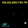 2SLAQ J001734.78-001908.3