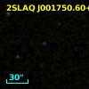 2SLAQ J001750.60+004543.0