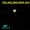 2SLAQ J001904.83+003436.5