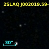 2SLAQ J002019.59-001140.4