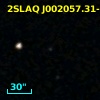 2SLAQ J002057.31-001734.8