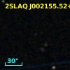 2SLAQ J002155.52+001434.3