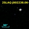 2SLAQ J002238.06-001026.8