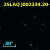 2SLAQ J002334.20-002128.0