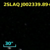2SLAQ J002339.89+003348.9