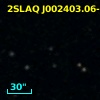 2SLAQ J002403.06-003908.1