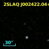 2SLAQ J002422.04+004610.6