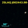 2SLAQ J002443.98-010852.6