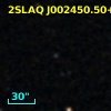 2SLAQ J002450.50+003447.7