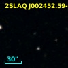 2SLAQ J002452.59-005038.3