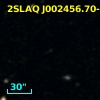 2SLAQ J002456.70-001717.7