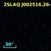 2SLAQ J002516.26-010024.9