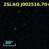 2SLAQ J002516.70+002222.0