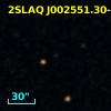 2SLAQ J002551.30-005430.5