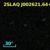 2SLAQ J002621.64+004121.7