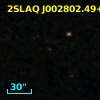 2SLAQ J002802.49+004437.7