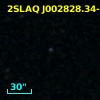 2SLAQ J002828.34-011014.1