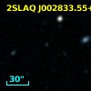 2SLAQ J002833.55+000715.4