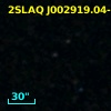 2SLAQ J002919.04-002502.7