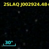 2SLAQ J002924.48+001730.7