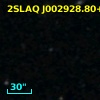 2SLAQ J002928.80+000208.1