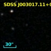 SDSS J003017.11+005358.8