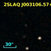 2SLAQ J003106.57+001752.0