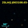 2SLAQ J003108.65-003905.8