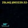 2SLAQ J003220.52-004426.4
