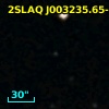 2SLAQ J003235.65-003252.3