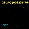 2SLAQ J003236.76-001446.6