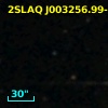 2SLAQ J003256.99-002611.3