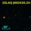 2SLAQ J003420.24-004420.0