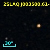 2SLAQ J003500.61-001623.4