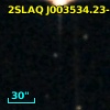2SLAQ J003534.23-002548.8