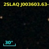 2SLAQ J003603.63-002533.1