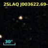 2SLAQ J003622.69-001852.2