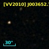 SDSS J003652.64+000826.7