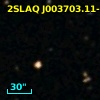 2SLAQ J003703.11-001738.9