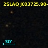 2SLAQ J003725.90-002706.9