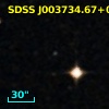 SDSS J003734.67+000802.3