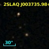 2SLAQ J003735.98+000613.2