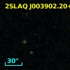 2SLAQ J003902.20+001315.1