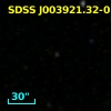 SDSS J003921.32-010950.0