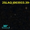 2SLAQ J003933.39-000745.2