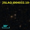 2SLAQ J004032.10-001350.8