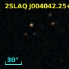 2SLAQ J004042.25+004100.1
