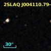 2SLAQ J004110.79-002820.8