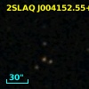 2SLAQ J004152.55+003005.0