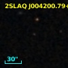 2SLAQ J004200.79+003357.0